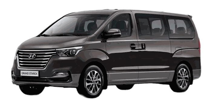 Hyundai Starex 8-seat van rental at Tirana Airport